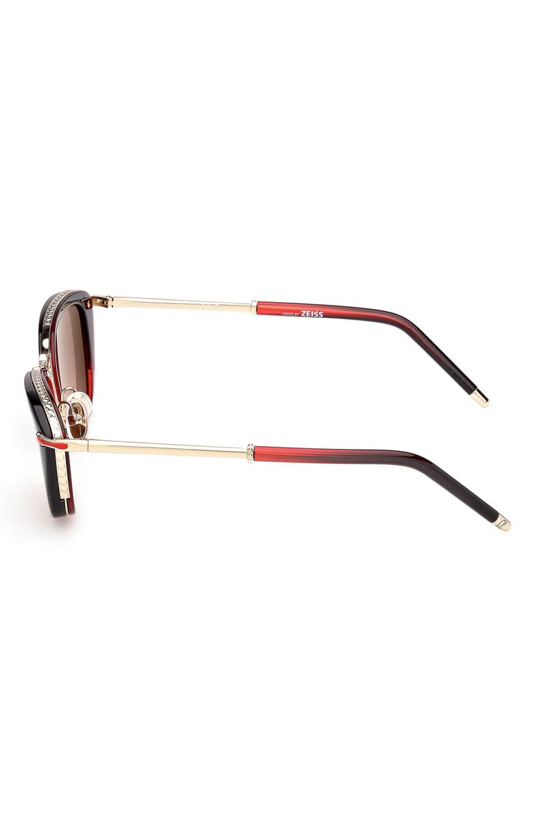 Christian Louboutin 54mm Geometric Sunglasses, Alternate, color,