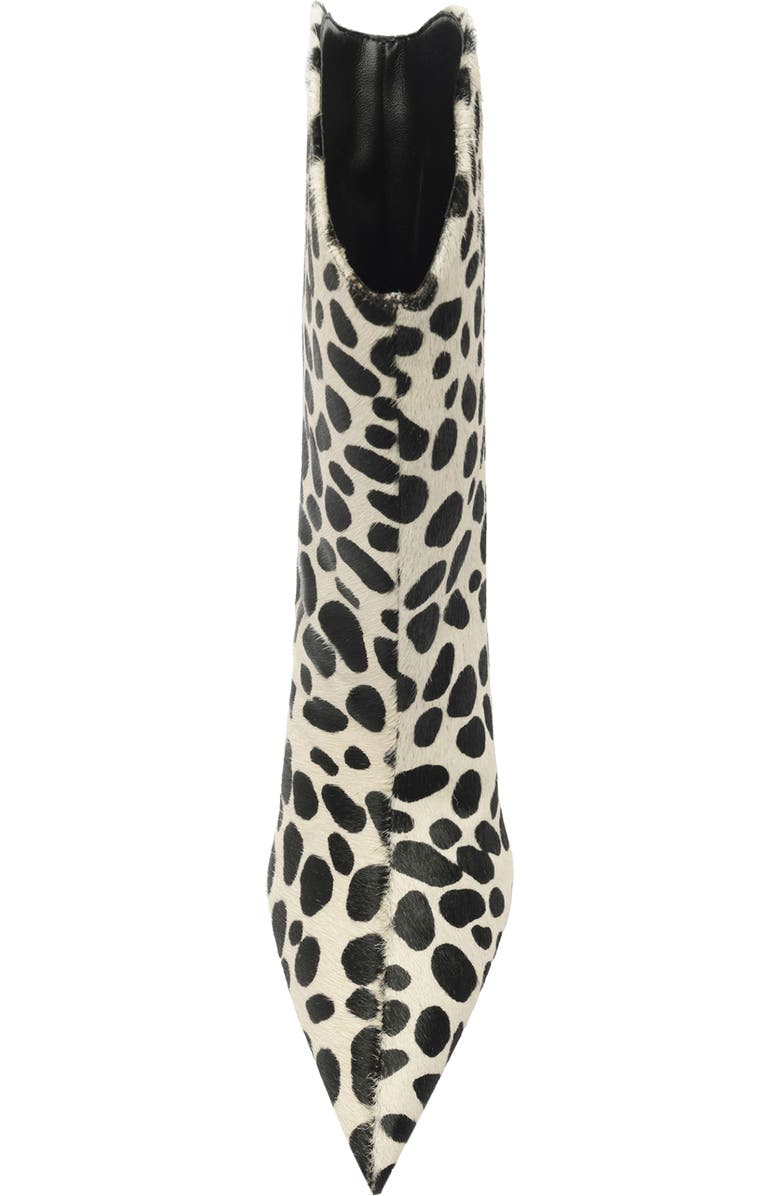 Schutz Maryann Curve Genuine Calf Hair Pointed Toe Bootie, Alternate, color,