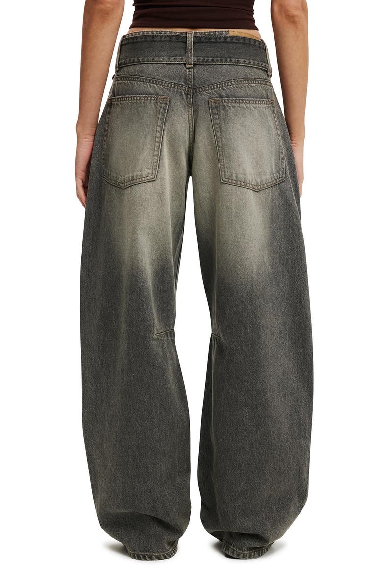 Cotton On Women's Low Barrel Jean, Alternate, color, Y2k Washed Grey
