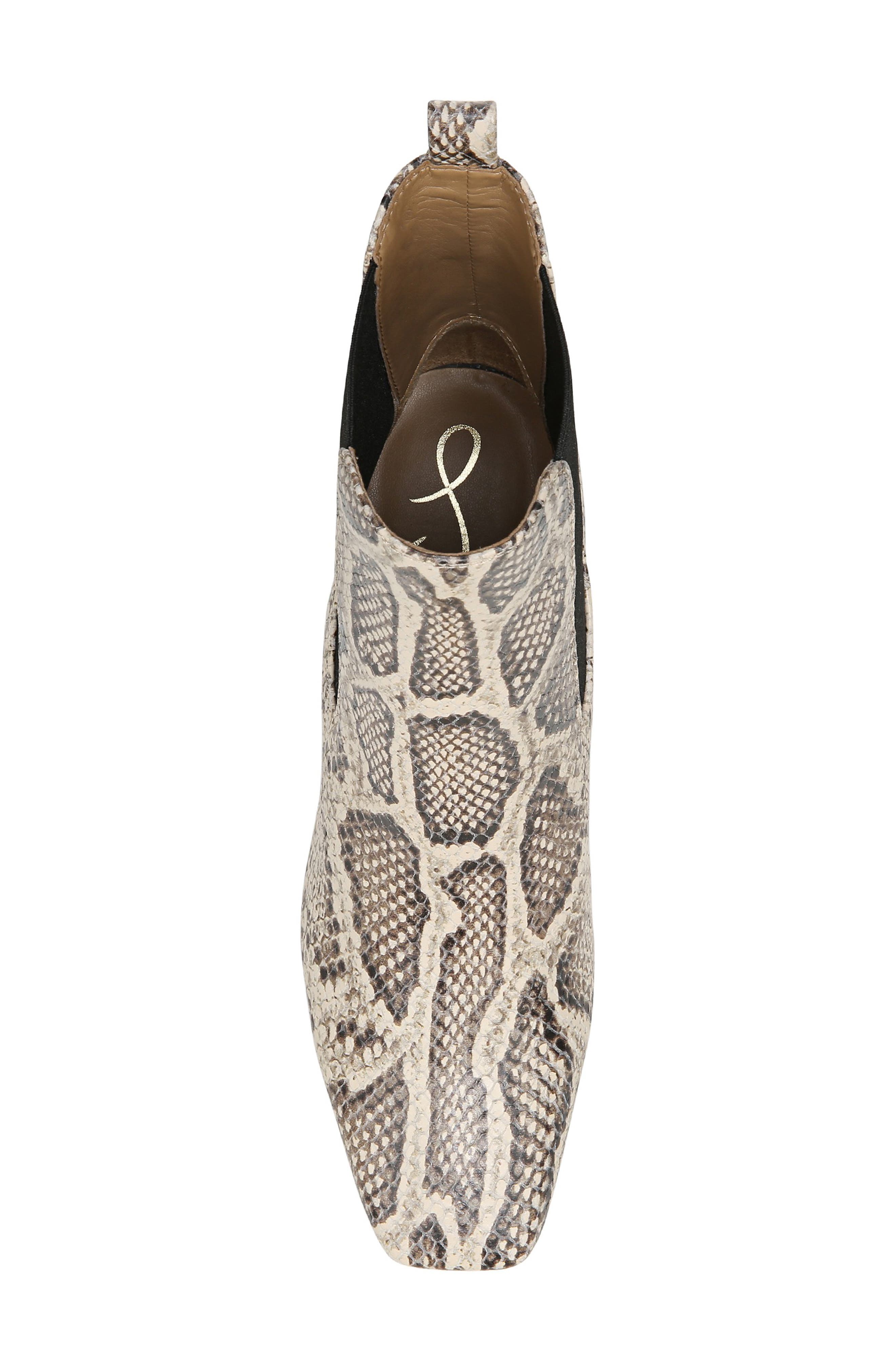 Lani Square Toe Chelsea Boot, Alternate, color, STONE