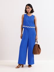 Phase Eight Aubrey Sleeveless Wide Leg Jumpsuit
