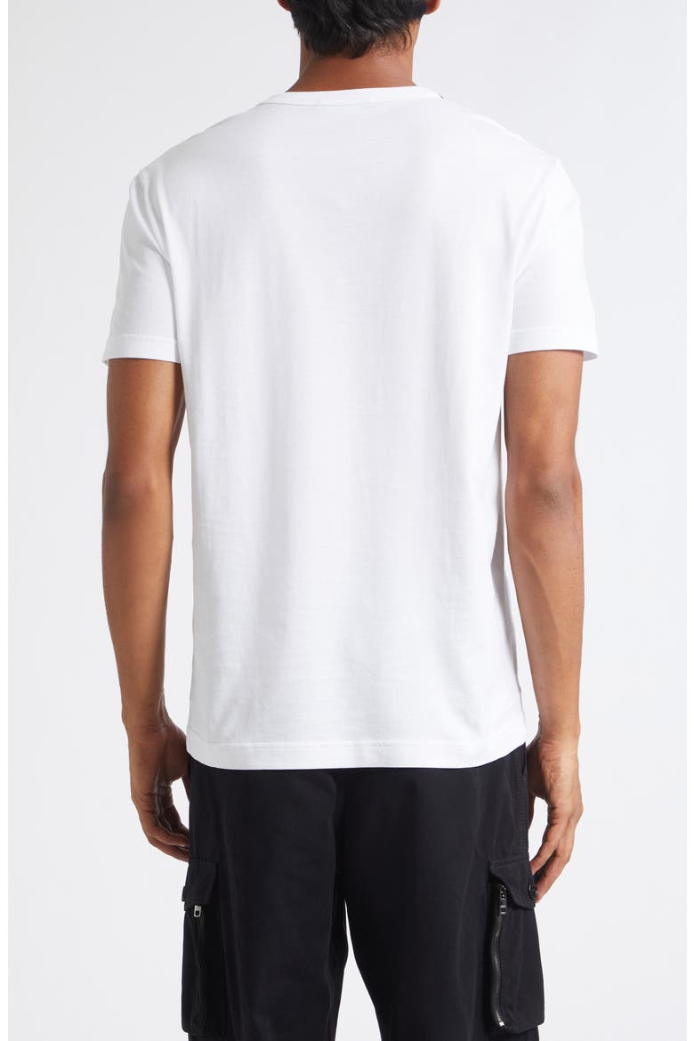 Heraldic Patch T-Shirt, Alternate, color, W0800 OPTICAL WHITE