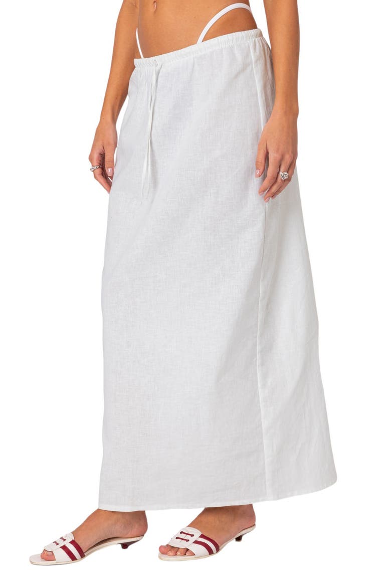 Rayla Maxi Skirt, Alternate, color, WHITE