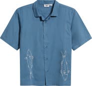Service Works Mackerel Cotton Twill Camp Shirt