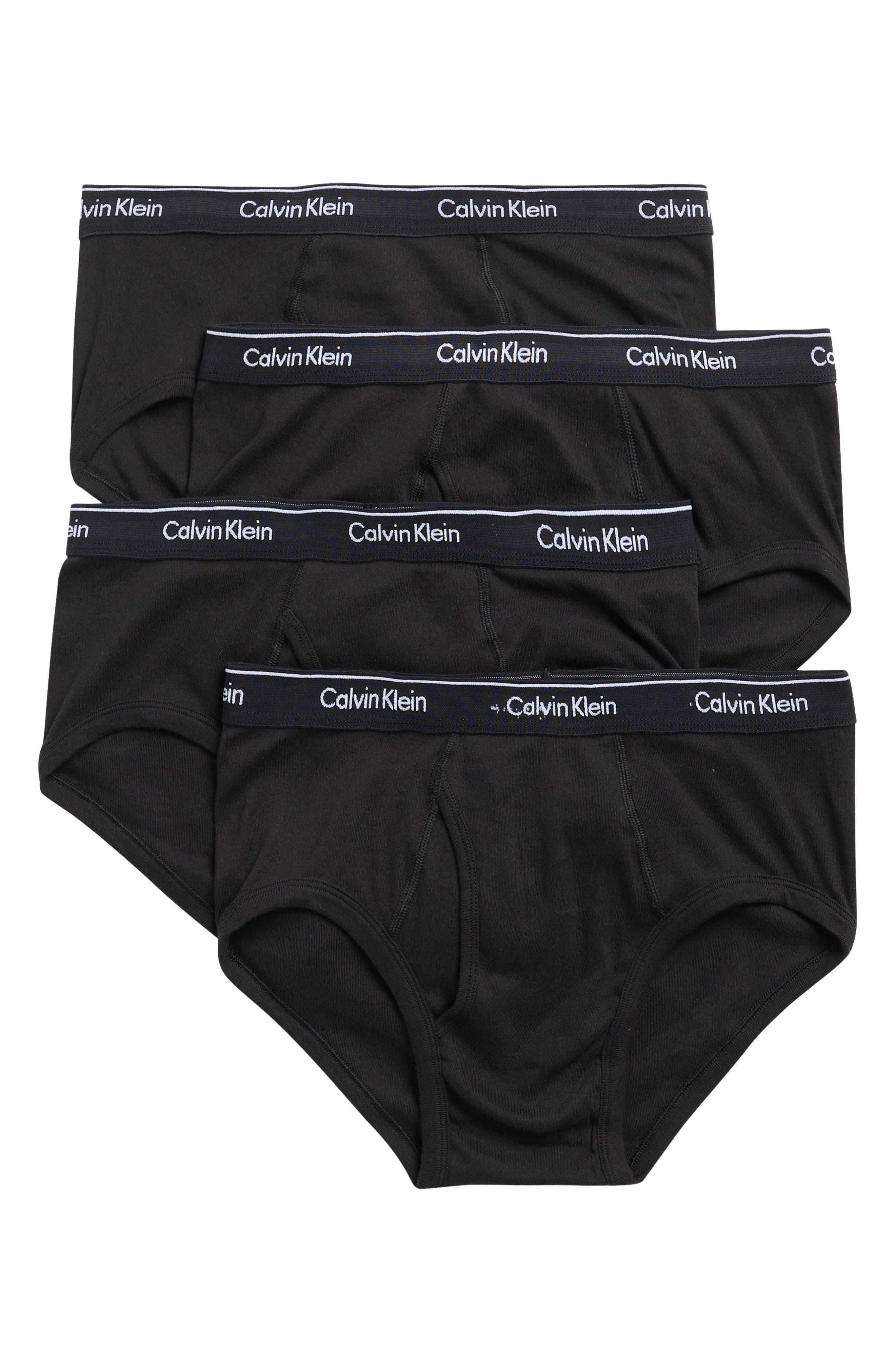 Calvin Klein Cotton Classic Fit Brief - Pack of 4