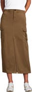 Lands' End Cool Fade Cargo Maxi Skirt