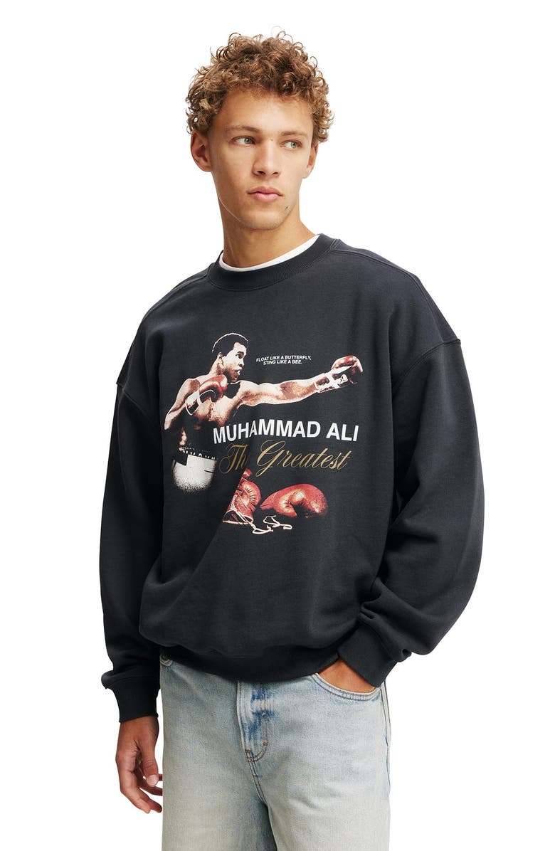 Cotton On Ali Box Fit Crew Sweater, Main, color, 