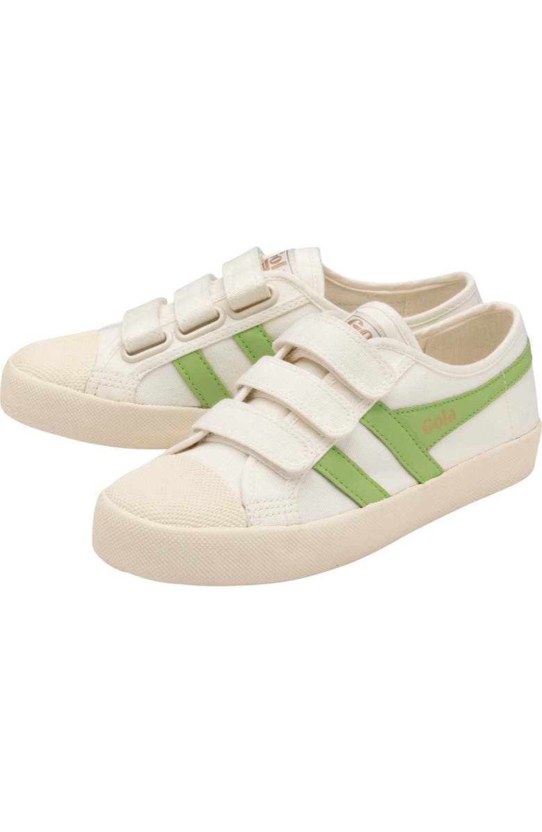 Gola Coaster Low Top Sneaker, Alternate, color, Off White/ Patina Green
