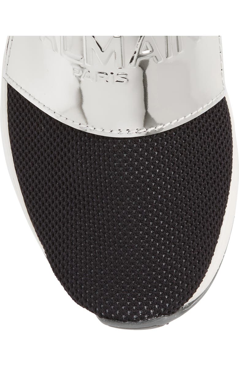 Balmain Cameron Knit Sneaker Boot, Alternate, color,