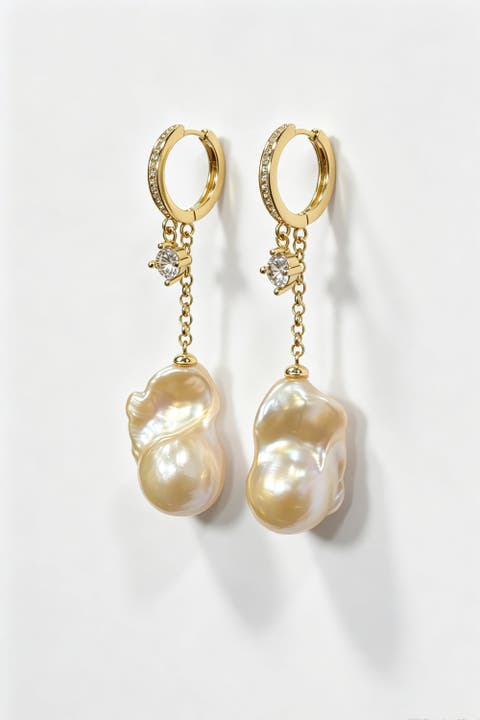 Rue Baroque Pearl Earrings