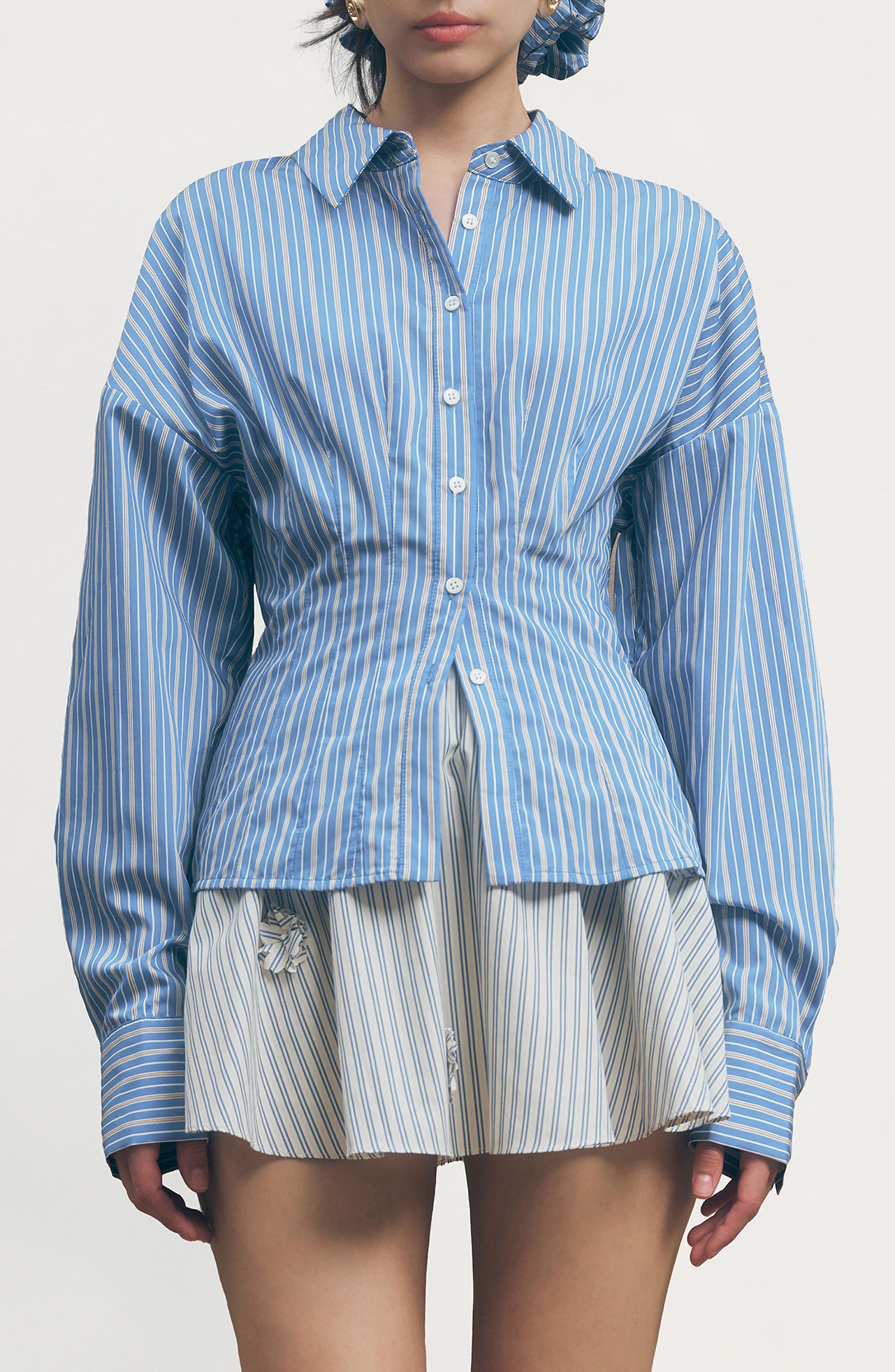 selected BLUE STRIPE