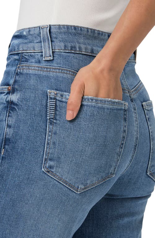 PAIGE PAIGE SASHA CUFFED HIGH WAIST ANKLE WIDE LEG JEANS