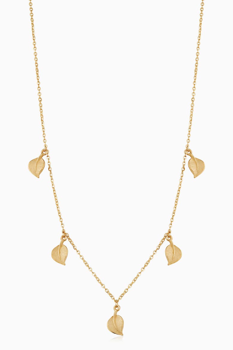 14K Yellow Gold New Beginnings Station Choker, Main, color, Yellow Gold