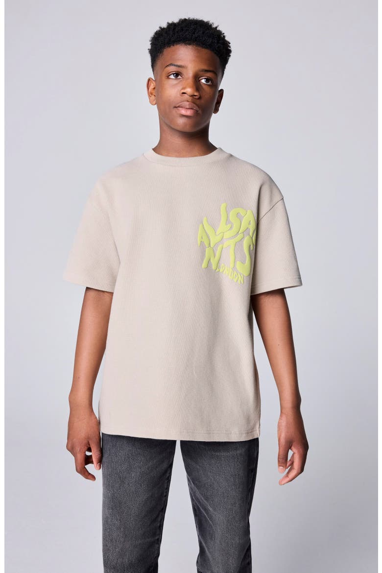 Kids' Orlando Graphic Waffle T-Shirt, Alternate, color, NEUTRAL