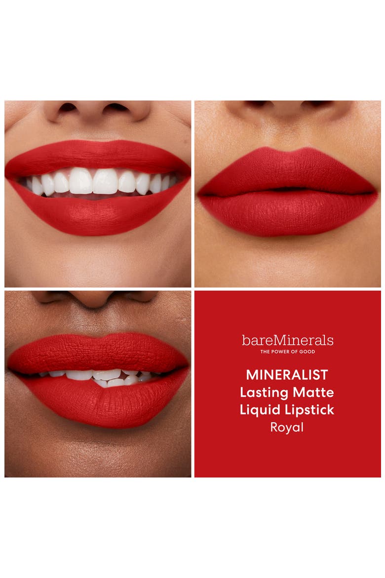 Mineralist Lasting Matte Liquid Lipstick, Alternate, color, ROYAL