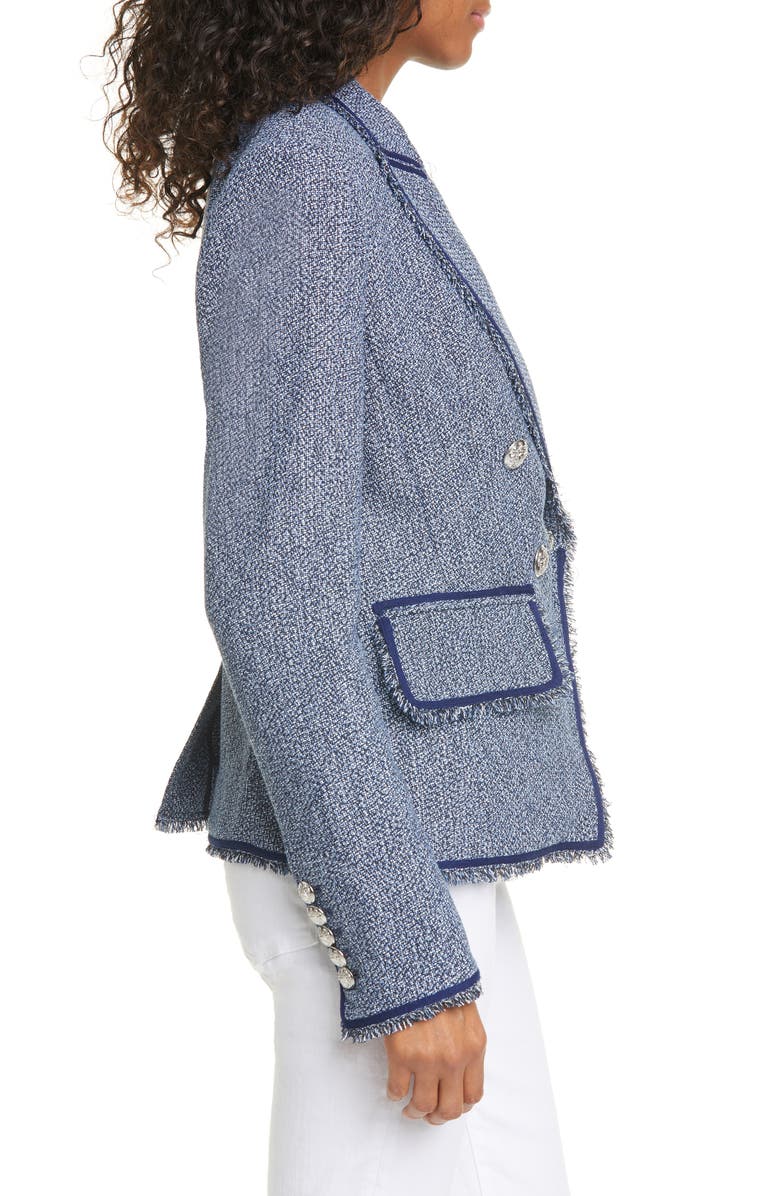 Veronica Beard Frisco Tweed Jacket, Alternate, color, 