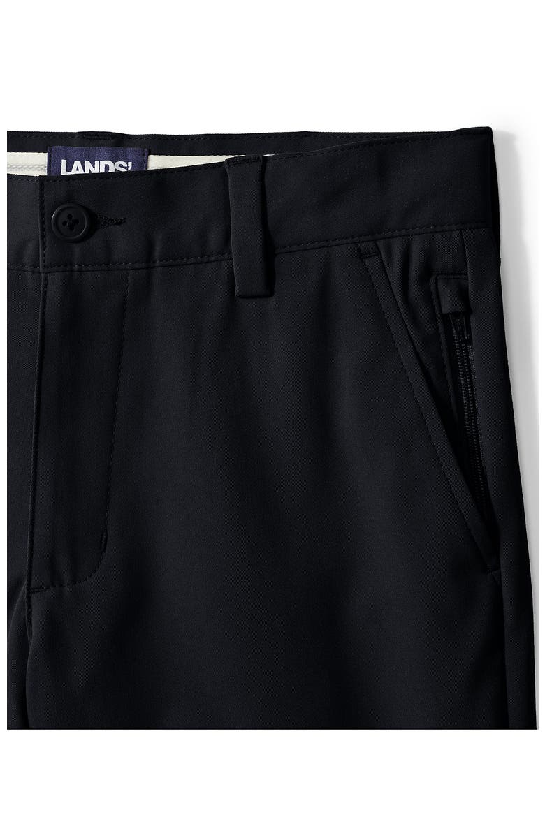 Boys Husky Active Performance Chino Shorts, Alternate, color, Black