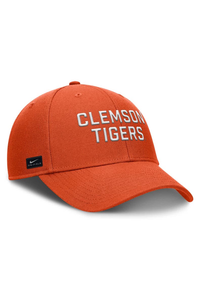 Nike Men's Nike  Orange Clemson Tigers Rise Practice Adjustable Hat, Alternate, color, Orange