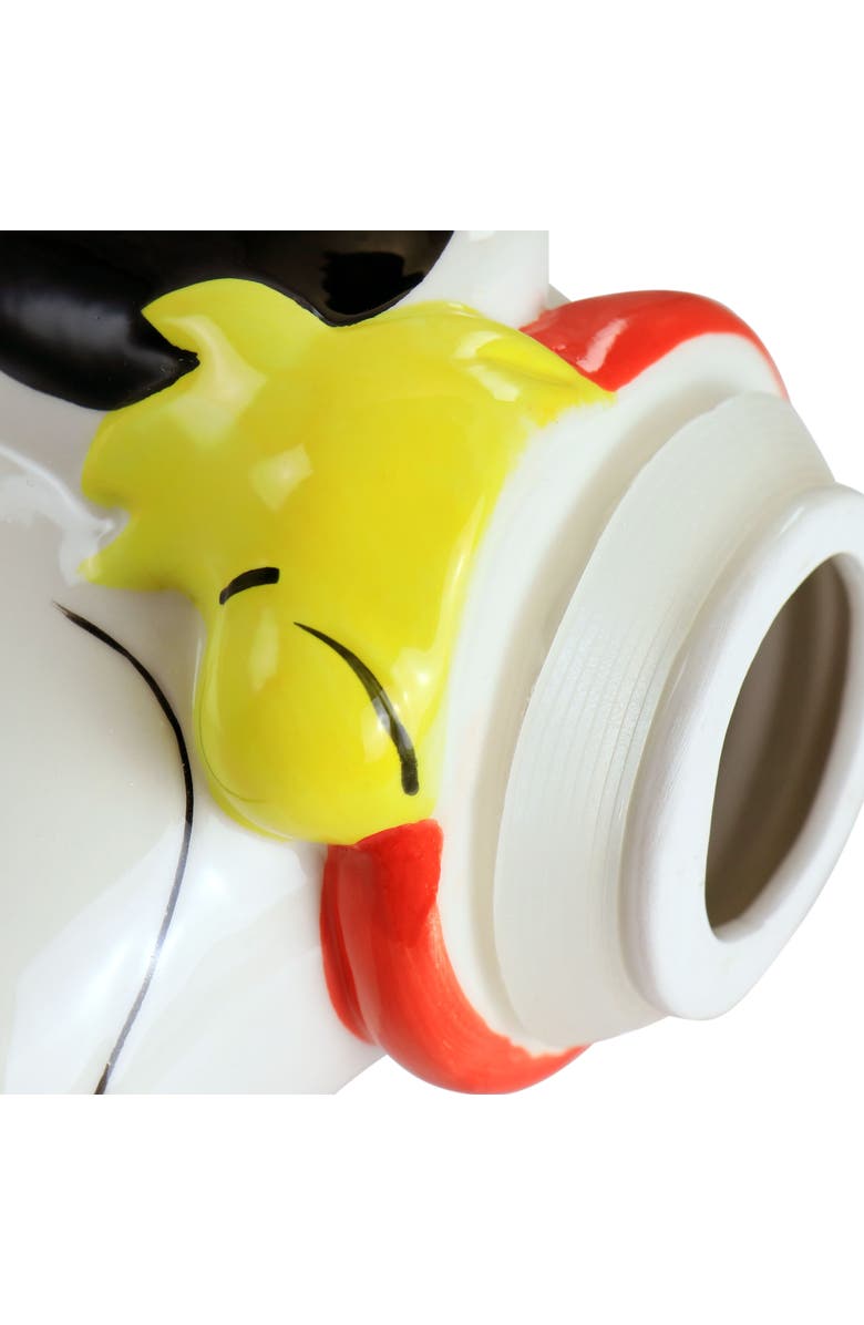 Gibson Classic Snoopy Cookie Jar, Alternate, color, White