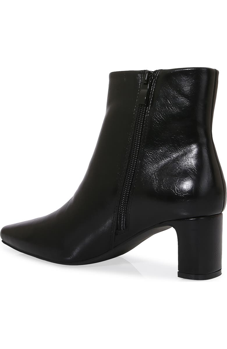 BERNESS Crinkle Textured Bootie, Alternate, color, Black