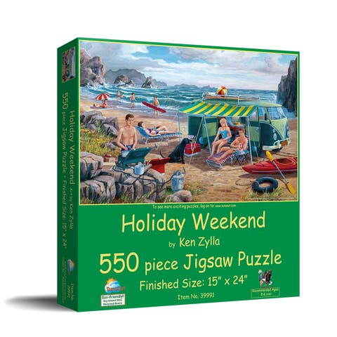 Holiday Weekend 550 piece Jigsaw Puzzle for Adults