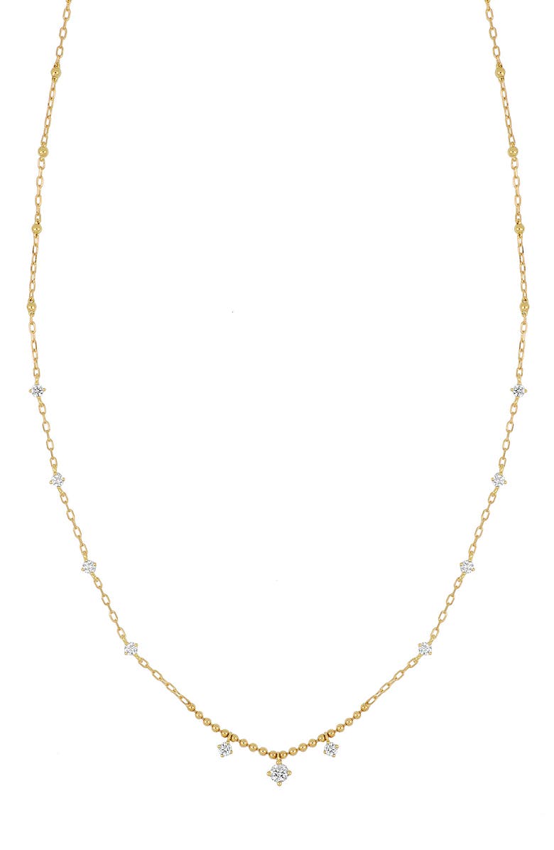 Bony Levy Mykonos Diamond By the Yard Station Necklace, Main, color, 