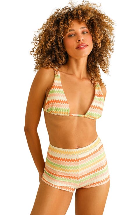 Descanso Tie Back Triangle Bikini Top