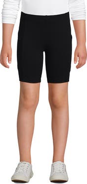 Lands' End Girls Tough Cotton Bike Shorts