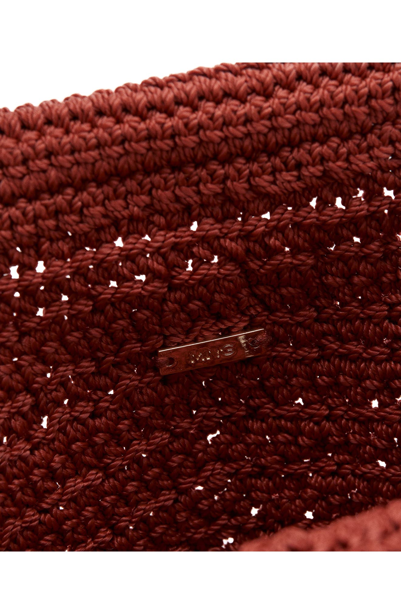 Braided Bamboo Handle Handbag, Alternate, color, BURNT ORANGE
