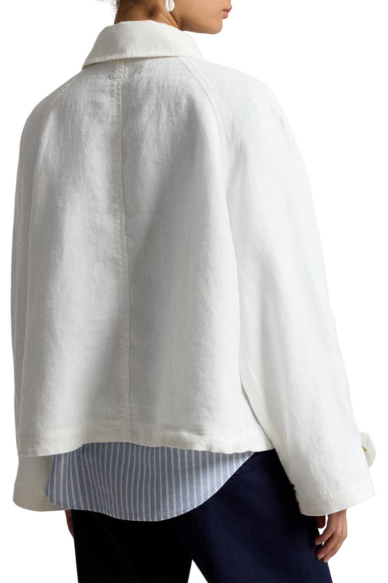 Boxy Cotton Jacket, Alternate, color, NEVIS