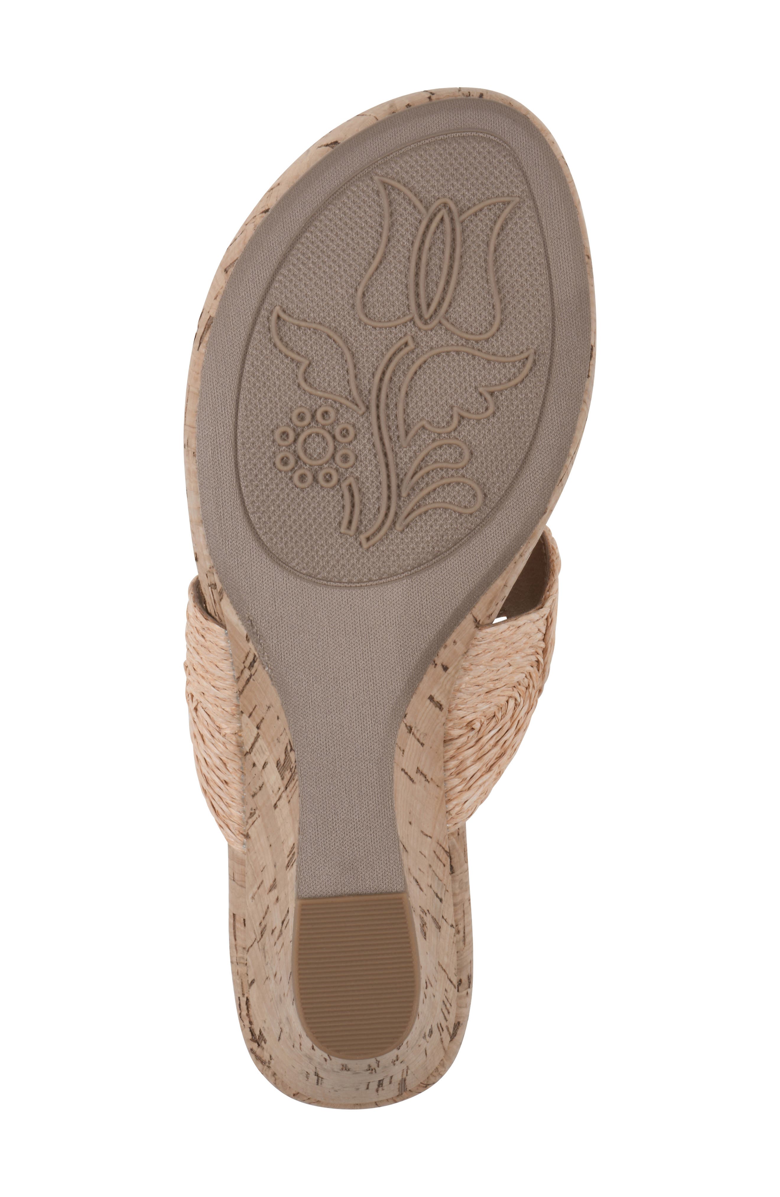 Affogato Wedge Sandal, Alternate, color, APRICOT
