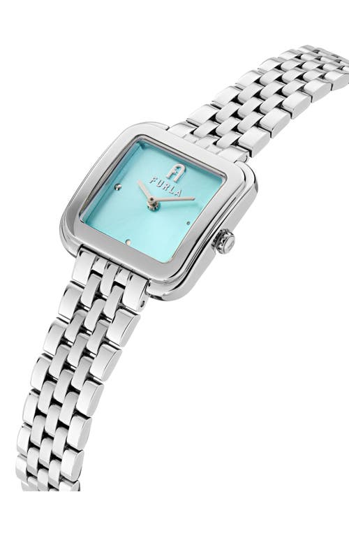 Furla Heritage Minty Dial Square Bracelet Watch, 27.5mm In Metallic
