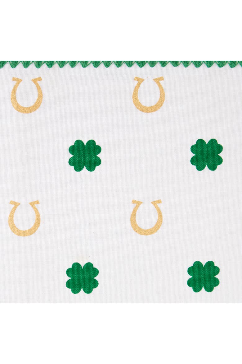 Clover Horseshoe Printed Placemat Set/4, Alternate, color, Clover Horseshoe