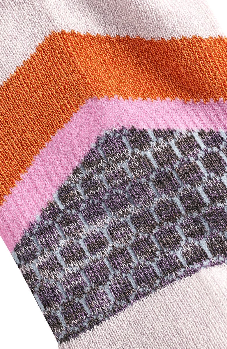 Bombas Space Dye Chevron Ankle Socks, Alternate, color,