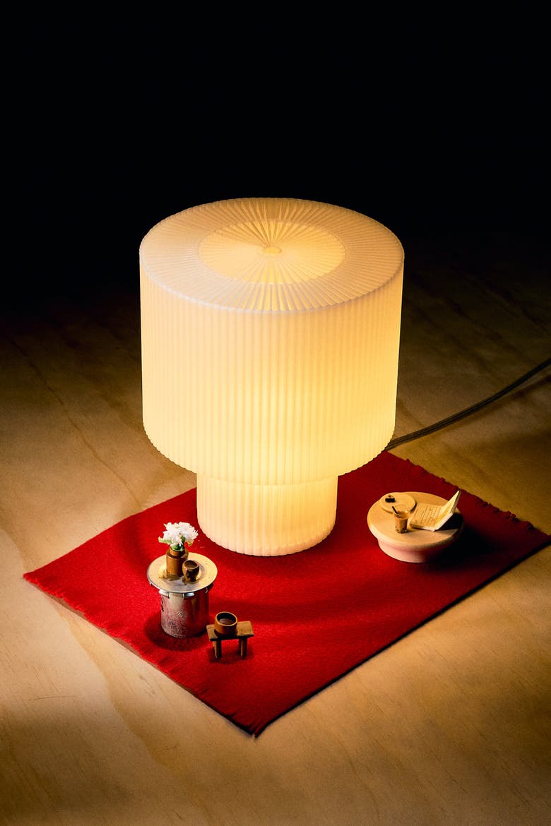 Drum Lamp, Alternate, color, Natural