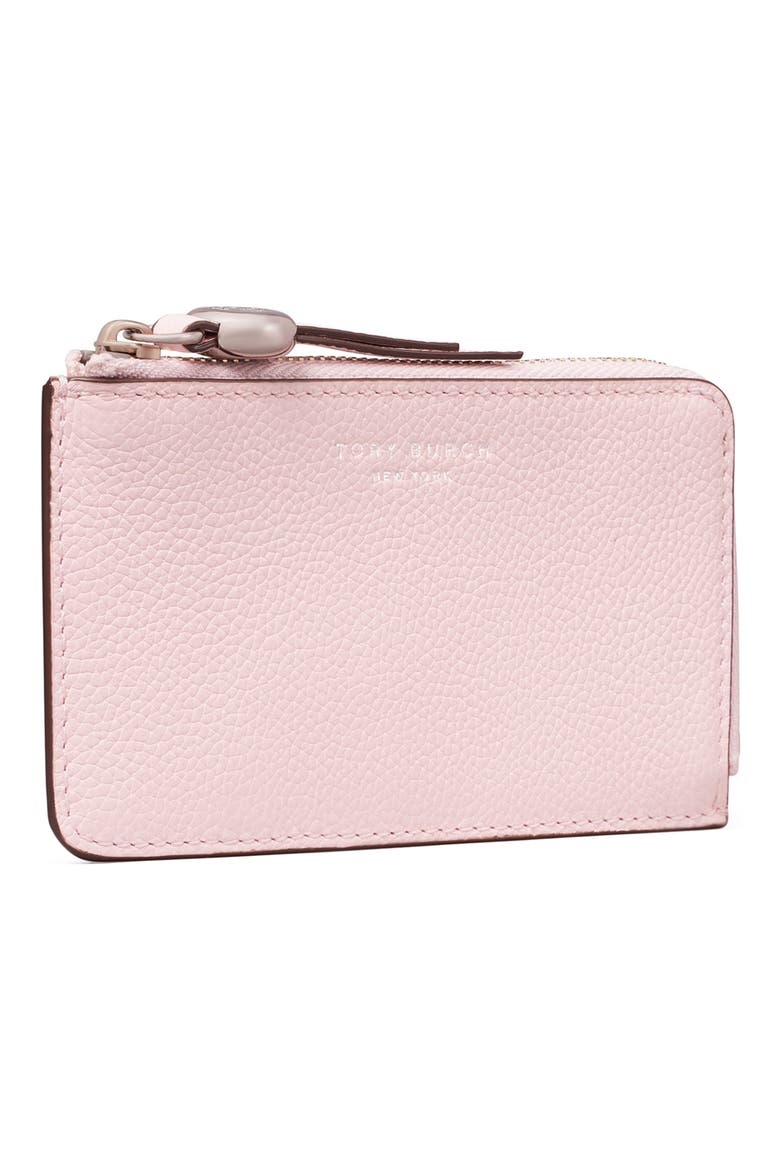Zip Card Case, Alternate, color, ROSE MIST