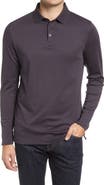 Robert Barakett Georgia Long Sleeve Polo
