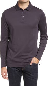 Robert Barakett Georgia Long Sleeve Polo