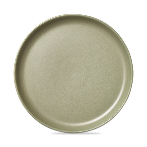 Logan Salad Plate Stoneware Dishwasher Safe Sage Green