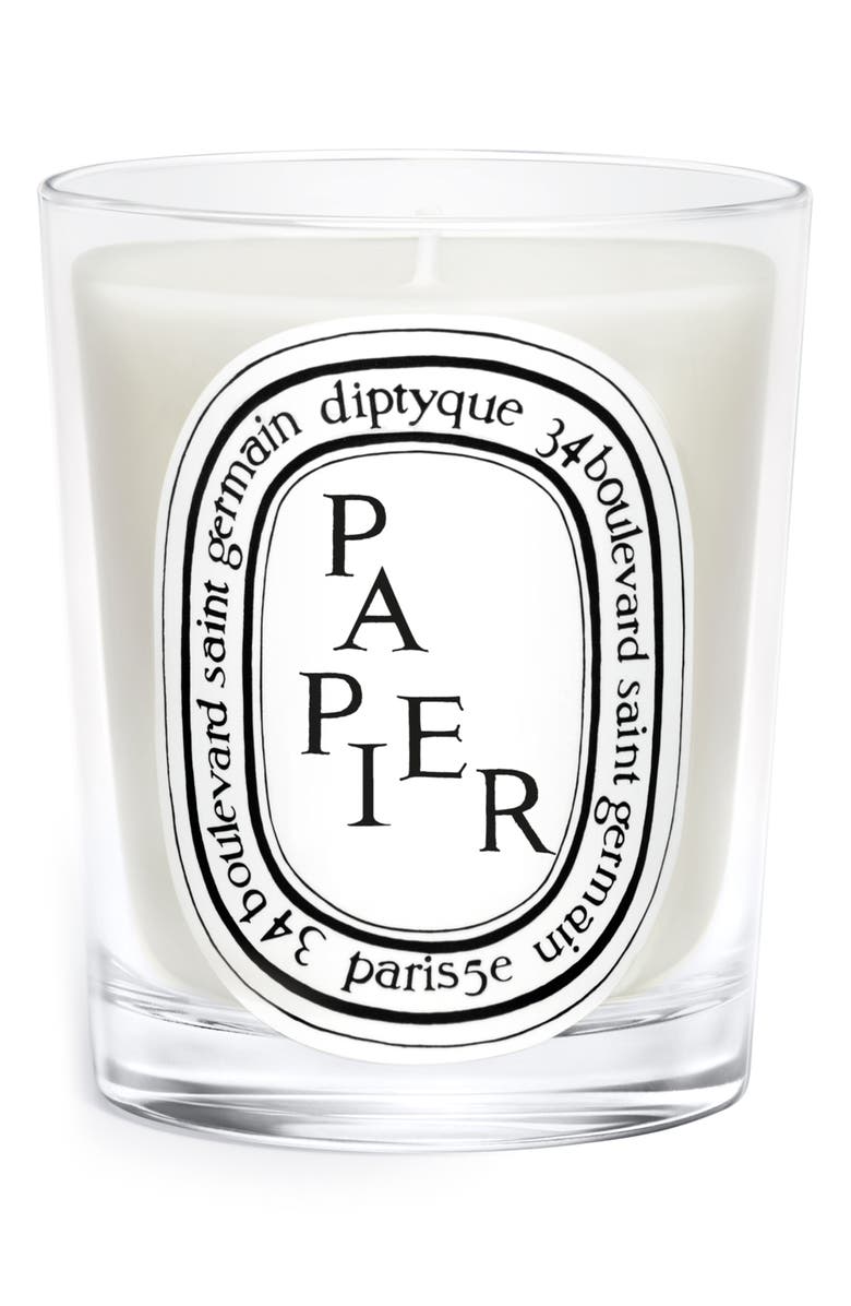 Diptyque Papier Classic Candle, Main, color, 