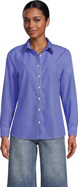 Lands' End No Iron Supima Cotton Long Sleeve Shirt