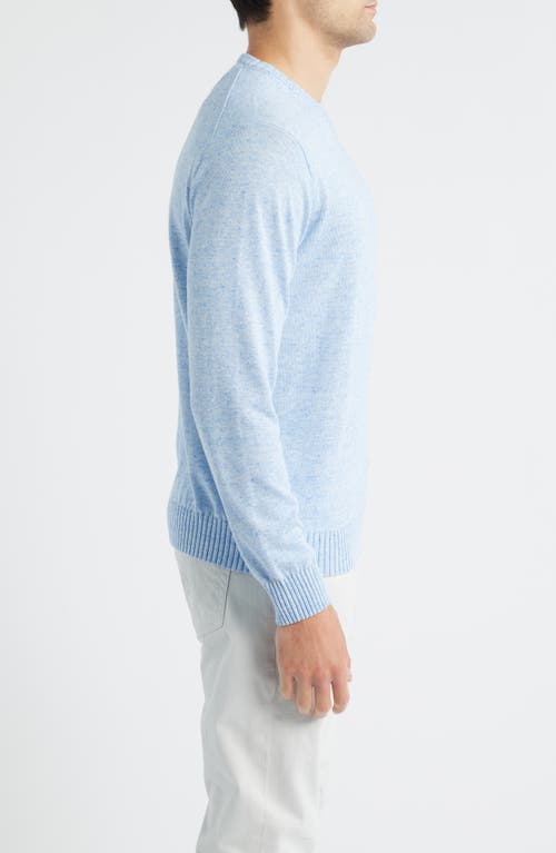 Johnnie-o Albus Neppy Crewneck Sweater In Animal Print