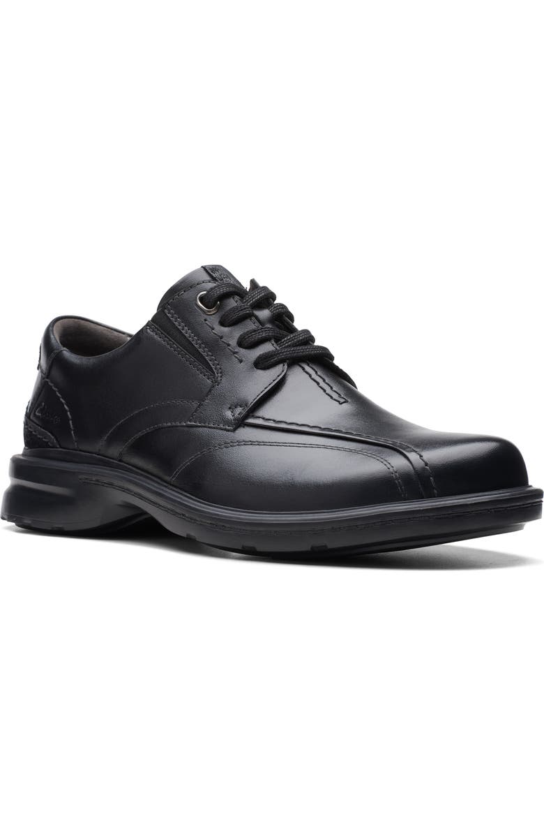 Clarks<sup>®</sup> Gessler Derby, Main, color, Black Leather