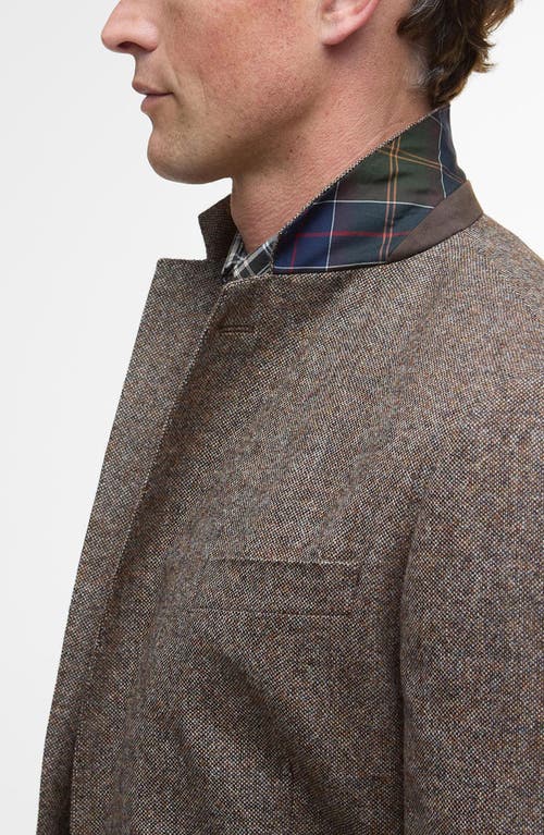 Barbour Godfrey Moons Shetland Slim Fit Blazer In Gray