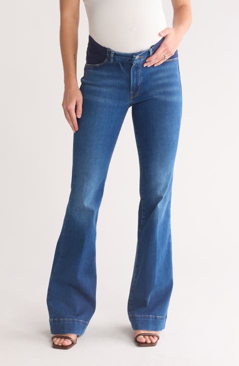 Good Mama Flare Trouser Maternity Jeans