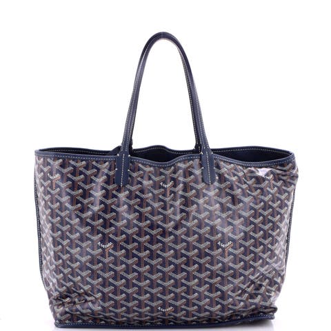 Anjou Reversible Tote Coated Canvas PM