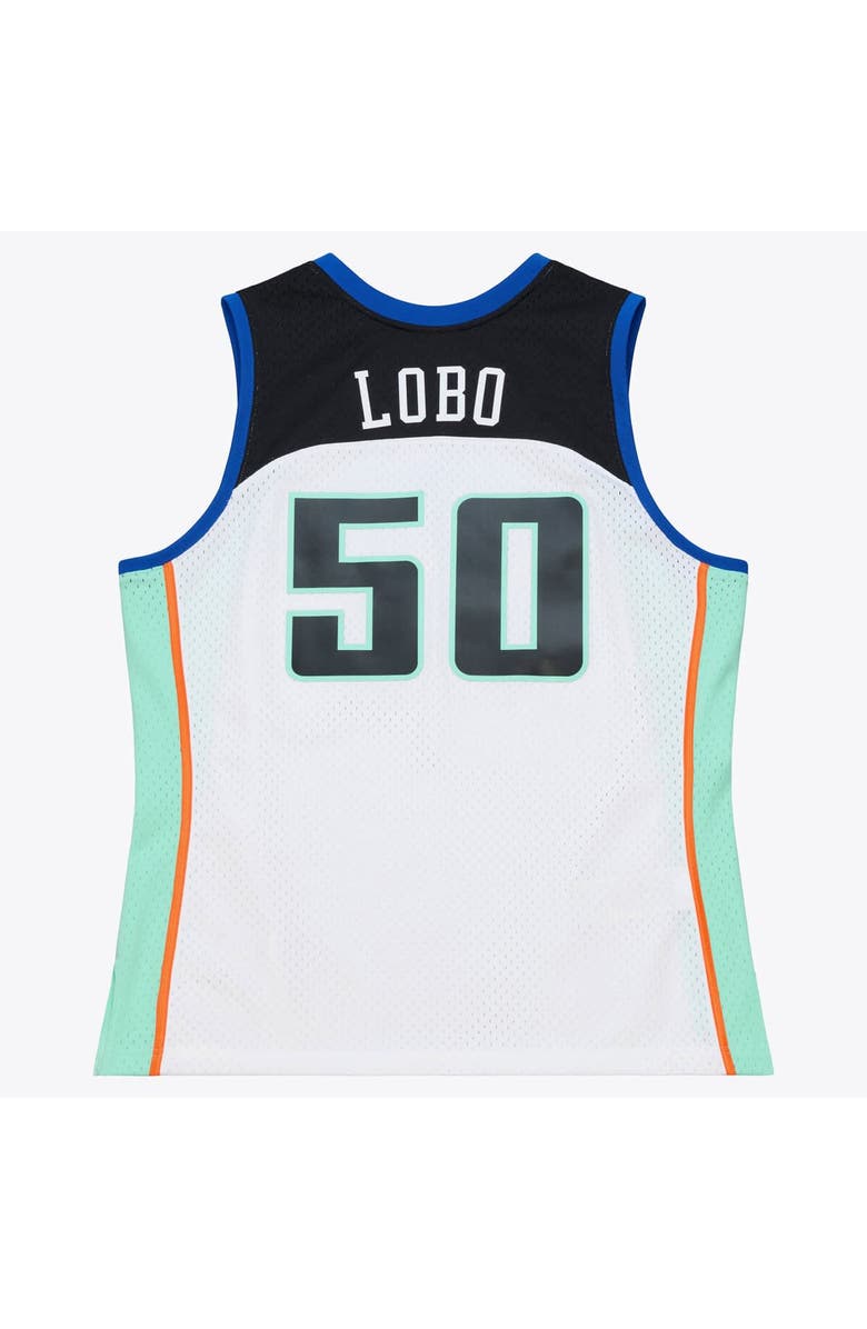 Mitchell & Ness Unisex Mitchell & Ness Rebecca Lobo White New York Liberty Court Origins Swingman Jersey, Alternate, color, White