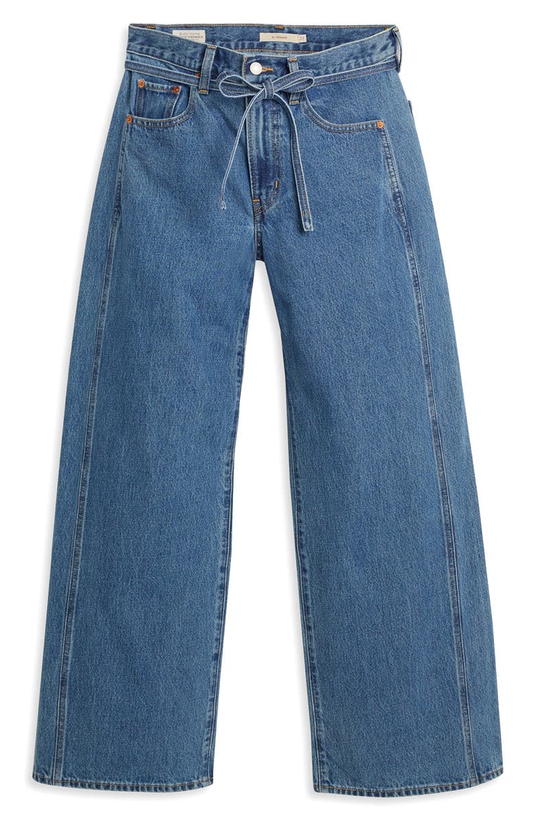 Levi's XL High Waist Drawstring Wide Leg Pants, Alternate, color,