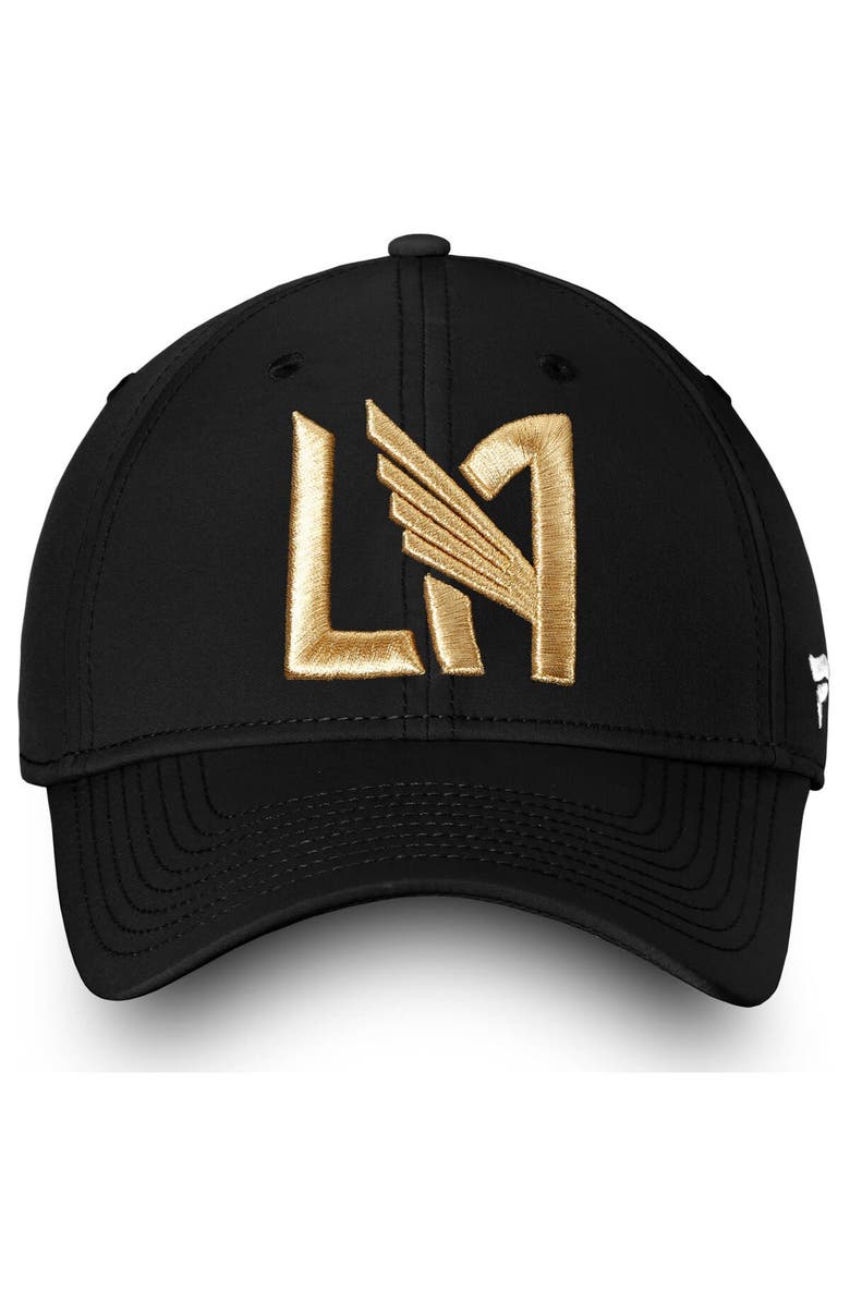 FANATICS Men's Fanatics Branded Black LAFC Elevated Speed Flex Hat, Alternate, color,
