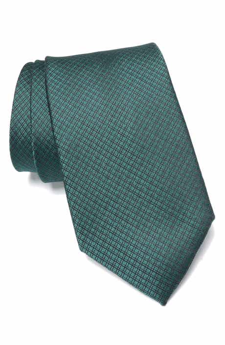 Orson Grid Print Tie